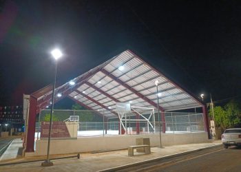 Renuevan cancha techada en el barrio de Guadalupe, en Tinún