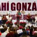 Ante un domo de la región 96 abarrotado Anahí González presenta informe ante el pueblo