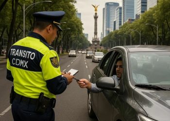 CDMX alista programa con descuentos de hasta 90% en multas de tránsito para 2026