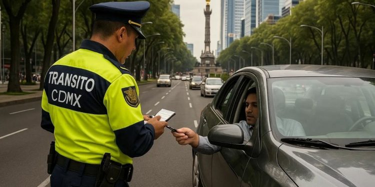 CDMX alista programa con descuentos de hasta 90% en multas de tránsito para 2026
