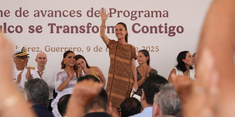 Sheinbaum anuncia breve descanso navideño en Acapulco y garantiza apoyo a Guerrero