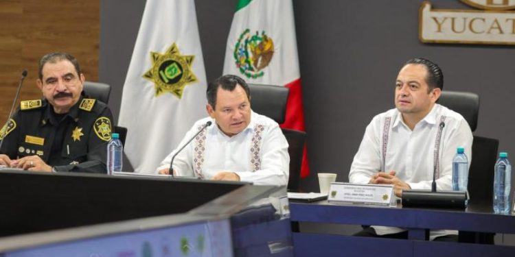 Gobernador Joaquín Díaz Mena llama a redoblar esfuerzos de seguridad en Yucatán