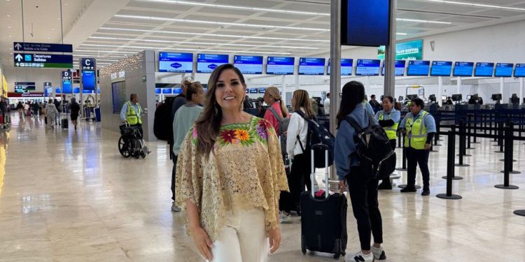 Anuncia Mara Lezama apertura de nueva puerta al mundo; Air Lingus inaugura histórica ruta directa Dublín–Cancún