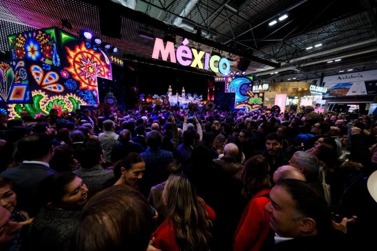 Participa Mara Lezama, junto con Josefina Rodríguez y Quirino Ordaz, en la inauguración del pabellón de México en FITUR 2026