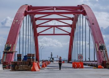 Puente Nichupté alcanza 92% de avance y transformará la movilidad en Cancún: Mara Lezama