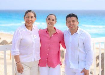 Ana Paty Peralta, motiva a los cancunenses para formar parte del programa “Bodas Colectivas 2026”