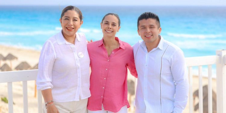 Ana Paty Peralta, motiva a los cancunenses para formar parte del programa “Bodas Colectivas 2026”