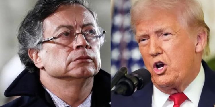 Petro y Trump sostienen su primera llamada en medio de tensiones diplomáticas