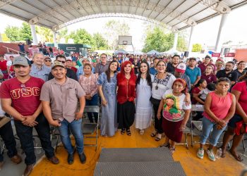 Layda Sansores, entregó obras por más de $7.3 millones en Champotón