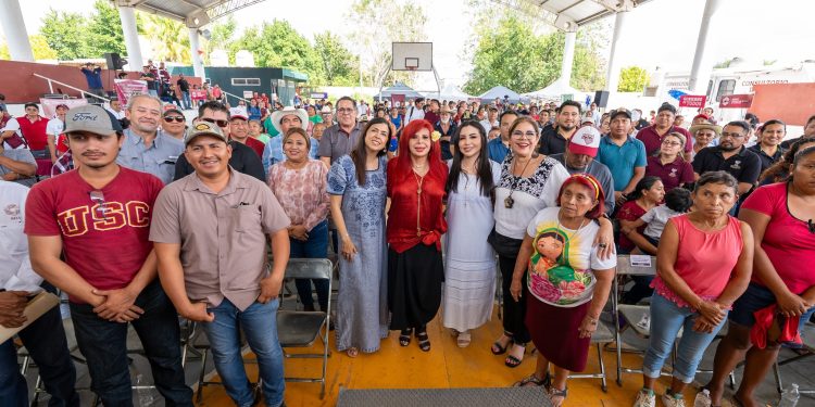 Layda Sansores, entregó obras por más de $7.3 millones en Champotón