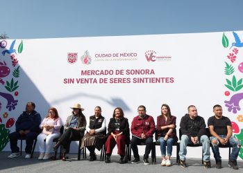 Brindará Clara Brugada apoyo a comerciantes del Mercado de Sonora por eliminar el maltrato y venta de animales sintientes