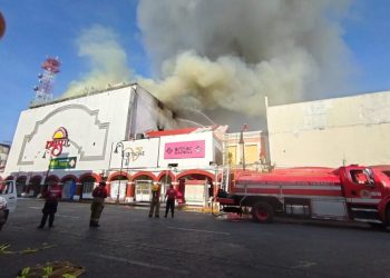 Avanza 40% la rehabilitación de la Tienda Del Sol en el centro de Villahermosa