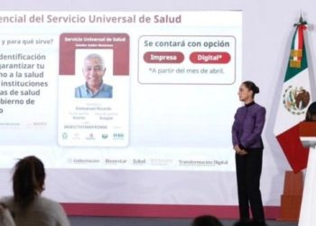 El 1 de marzo arranca la credencialización del Servicio Universal de Salud, anuncia Sheinbaum