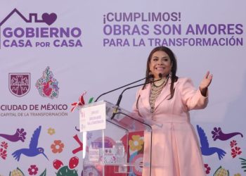 Con 30 grandes obras en la Agrícola Pantitlán, Clara Brugada inicia entrega de resultados del programa Casa por Casa