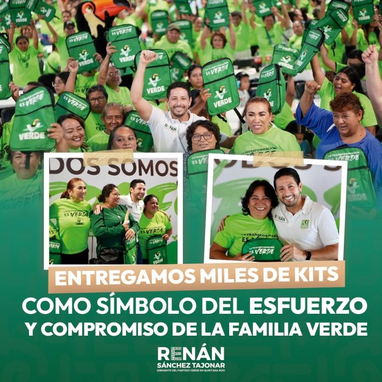 Renan Sánchez Tajonar líder de “La Mafia Verde” en el estado, presume crecimiento del partido usando recursos públicos y condicionando programas del estado.