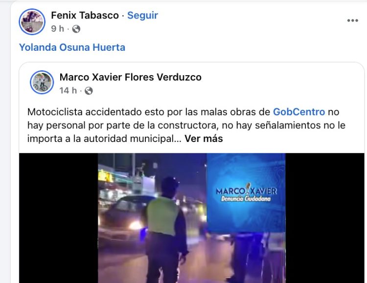 Abandono generado por la corrupción de Yolanda Osuna en Villahermosa mantiene a ciudadanos inconformes