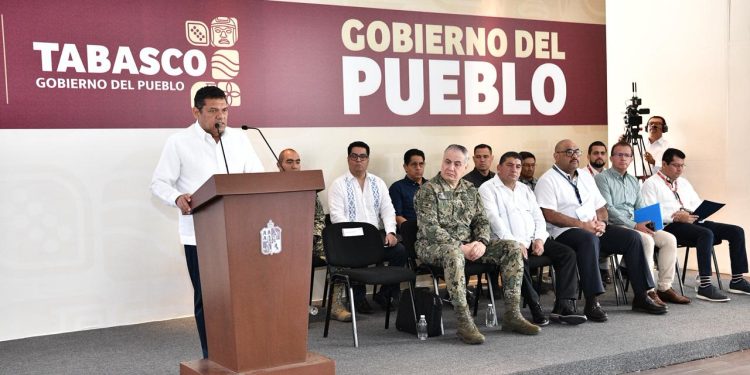 Tabasco destinará más de 410 millones de pesos de recursos federales a seguridad en 2026