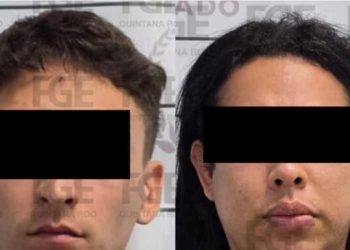 Detienen a dos presuntos extorsionadores vinculados a quema de vehículos en Playa del Carmen