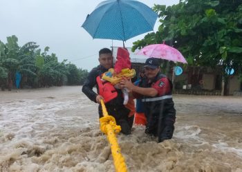 Lluvias dejan 53 familias afectadas en el municipio de Teapa
