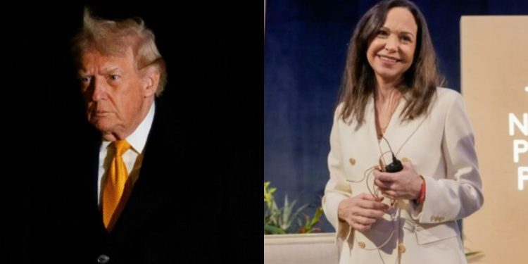 Donald Trump y María Corina Machado almorzarán este jueves en la Casa Blanca