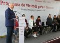 Inicia en Michoacán la entrega de viviendas del Programa Vivienda para el Bienestar