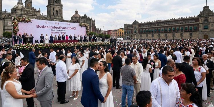 CDMX: Cásate gratis en las bodas colectivas del 14 de febrero