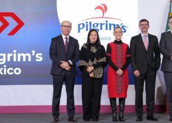 Destacan inversión de 1,300 millones de dólares de Pilgrim’s en México