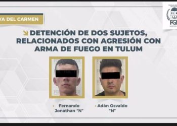 Detienen a dos más por ataque armado contra guardias de seguridad en Tulum