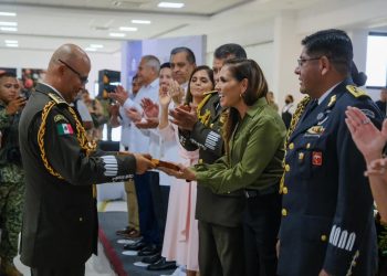Mara Lezama reconoce al Ejército como pilar de la seguridad y la transformación de Quintana Roo