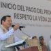 Gobernador Joaquín Díaz Mena inicia entrega del programa Respeto la Veda 2026
