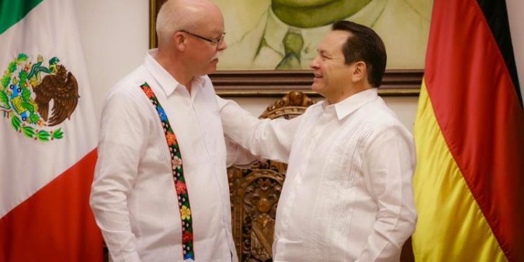 Yucatán y Alemania exploran áreas de cooperación en desarrollo económico y sustentable