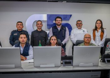 Ana Paty Peralta, participó en la Mesa de Seguridad en el C5 para fortalecer la coordinación operativa y mejorar la atención de emergencias