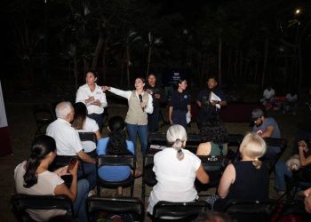 Ana Paty Peralta trabaja en un Cancún de paz con ciudadanía que participa en comunidad