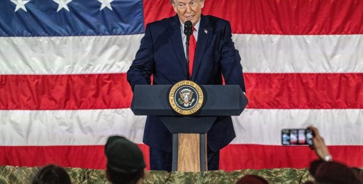 Donald Trump afirmó que un cambio de régimen en Irán sería “lo mejor que podría pasar»