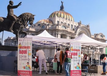 Se cumple Campaña de Vacunación contra sarampión a pasos acelerados; más de 1.3 millones de personas inoculadas