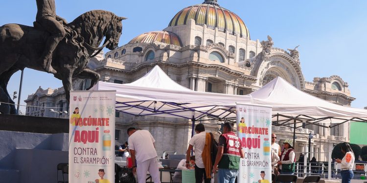 Se cumple Campaña de Vacunación contra sarampión a pasos acelerados; más de 1.3 millones de personas inoculadas
