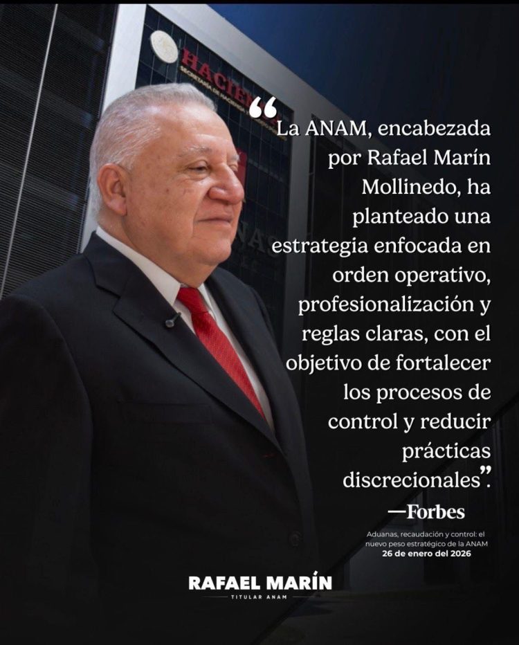Forbes destaca el fortalecimiento de la ANAM bajo la gestión de Rafael Marín.
