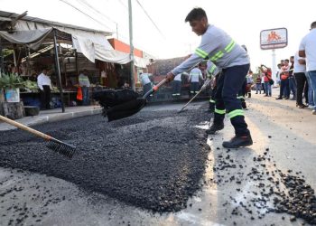 Avanza casi al 90% la rehabilitación de la avenida Kabah en Cancún
