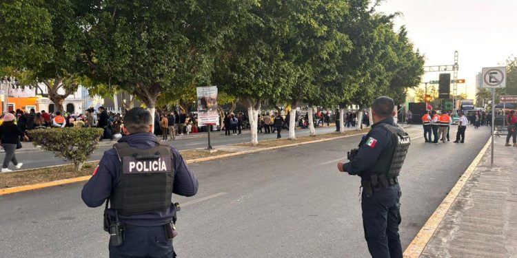 Operativo especial permite celebración segura del Carnaval Inclusivo en Campeche