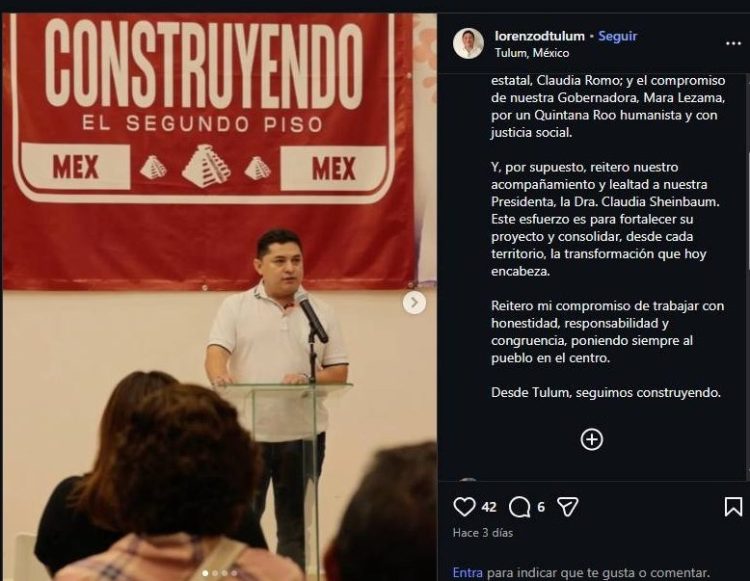 Limpia en Tulum, corren al extorsionador y corrupto Lorenzo Miranda, intenta buscar cobijo político para no terminar en la cárcel