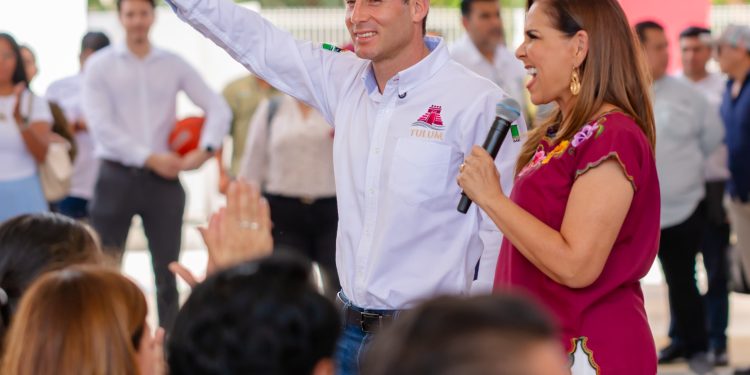 ALUMNAS Y ALUMNOS DE PRIMARIA EN TULUM YA TIENEN DOMO EN SU ESCUELA