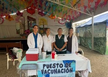 Arranca jornada intensiva de vacunación contra el sarampión en Tabasco