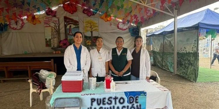Arranca jornada intensiva de vacunación contra el sarampión en Tabasco