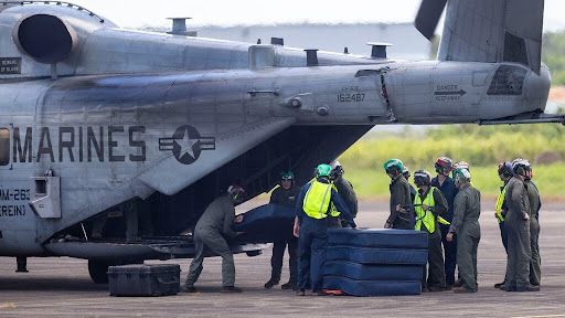 Tensión en Champotón por arribo de marines estadounidenses