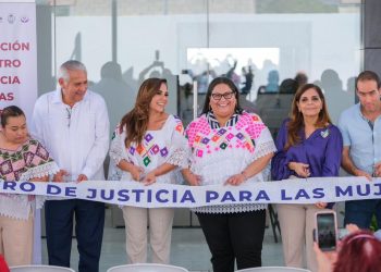 Inauguran Mara Lezama y Citlalli Hernández el Centro de Justicia para las Mujeres en Tulum