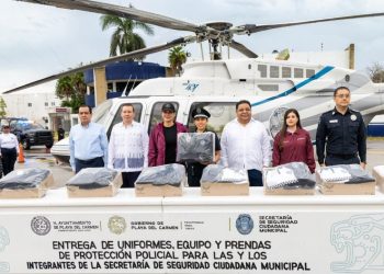 Fortalece Estefanía Mercado equipamiento de la Secretaría de Seguridad Ciudadana de Playa del Carmen con inversión superior a 38.7 MDP