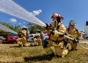 DESDE TULUM, SE IMPULSA LA PROFESIONALIZACIÓN DE BOMBEROS EN LA REGIÓN