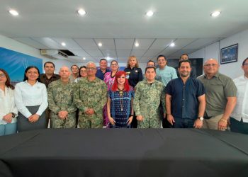 Refuerzan estrategia de seguridad en Carmen con coordinación entre autoridades