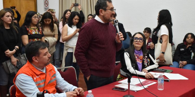 SECGOB revisa protocolos para el acompañamiento de la movilización del 8M