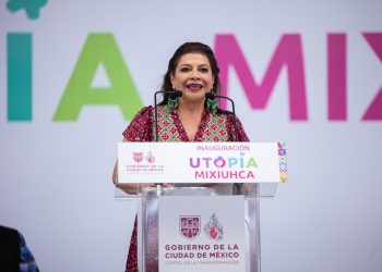 Inaugura Clara Brugada Utopía Mixiuhca, primera del gobierno de la capital. Una nueva forma de repensar y hacer ciudad y combatir desigualdades, aseguró